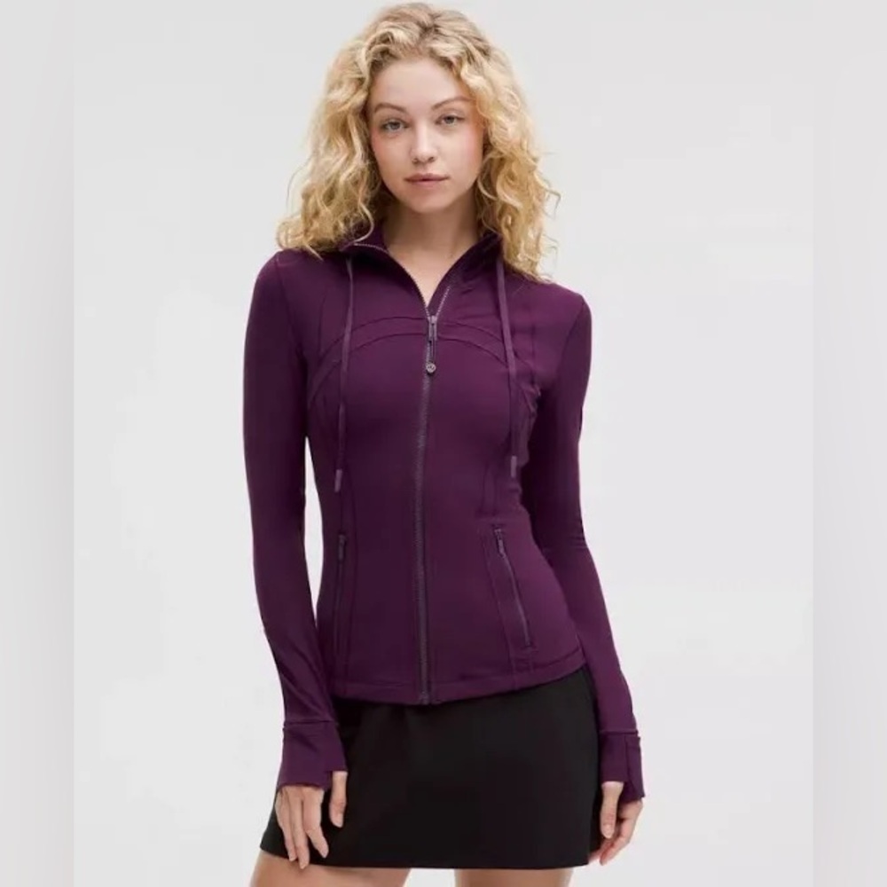 Lululemon Define Jacket Luon Purple Size 10- New